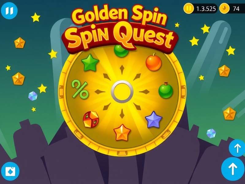Golden Spin Quest Game Screenshot